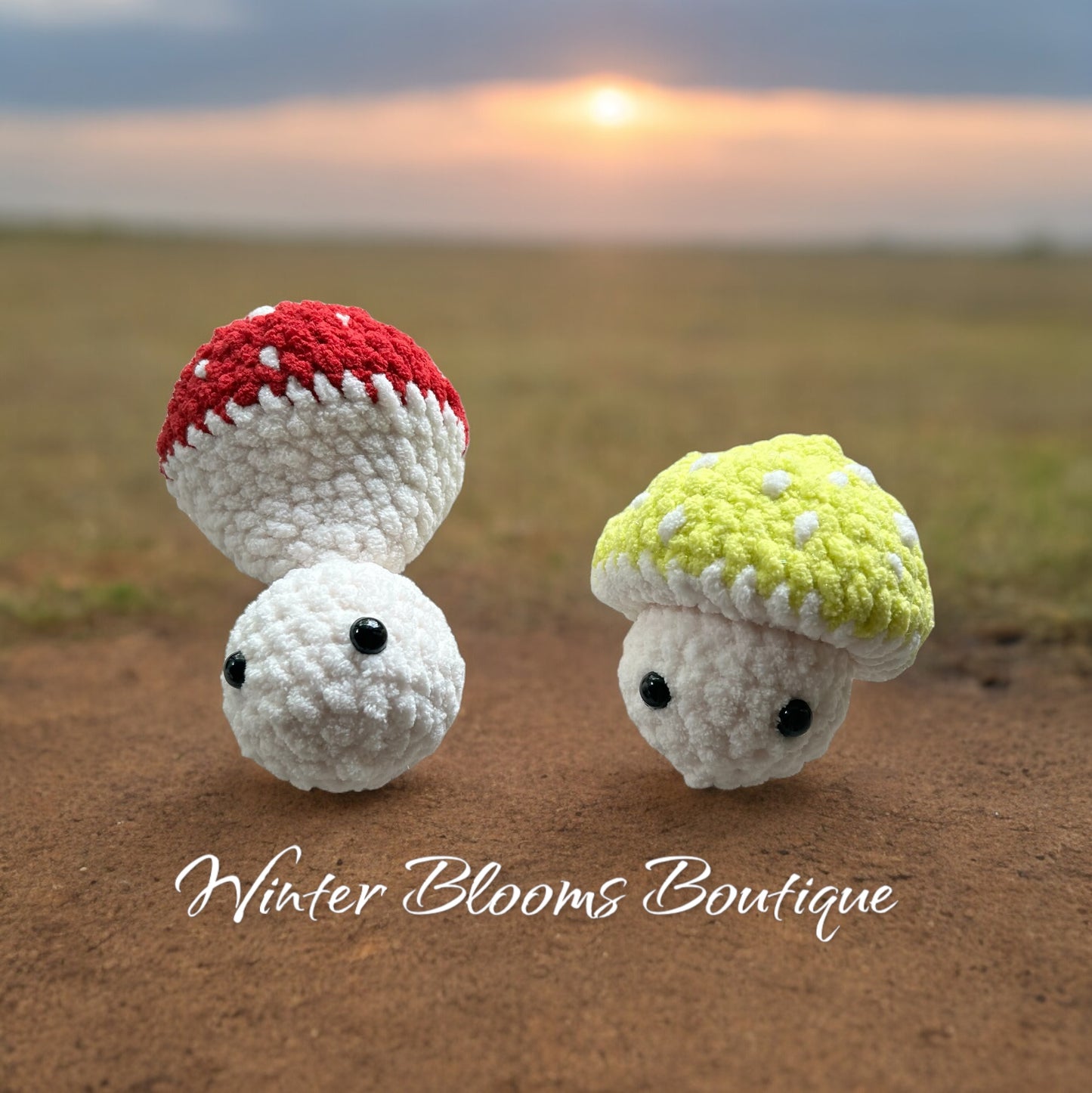 Mushroom Pop-It Fidget Toy