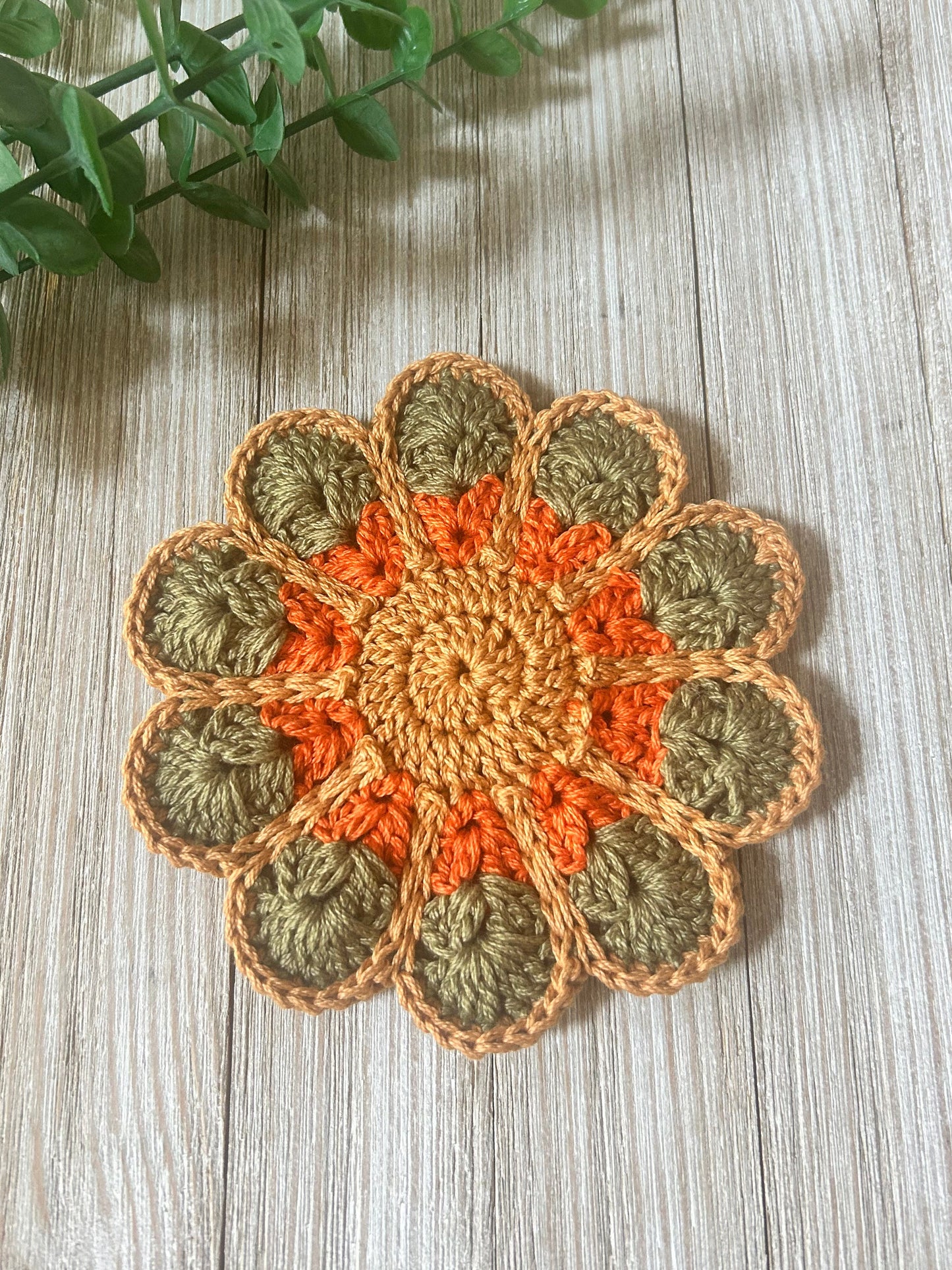 Vintage Flower Coaster