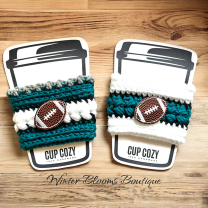 Philadelphia Football themed Drink Cozy Sleeve