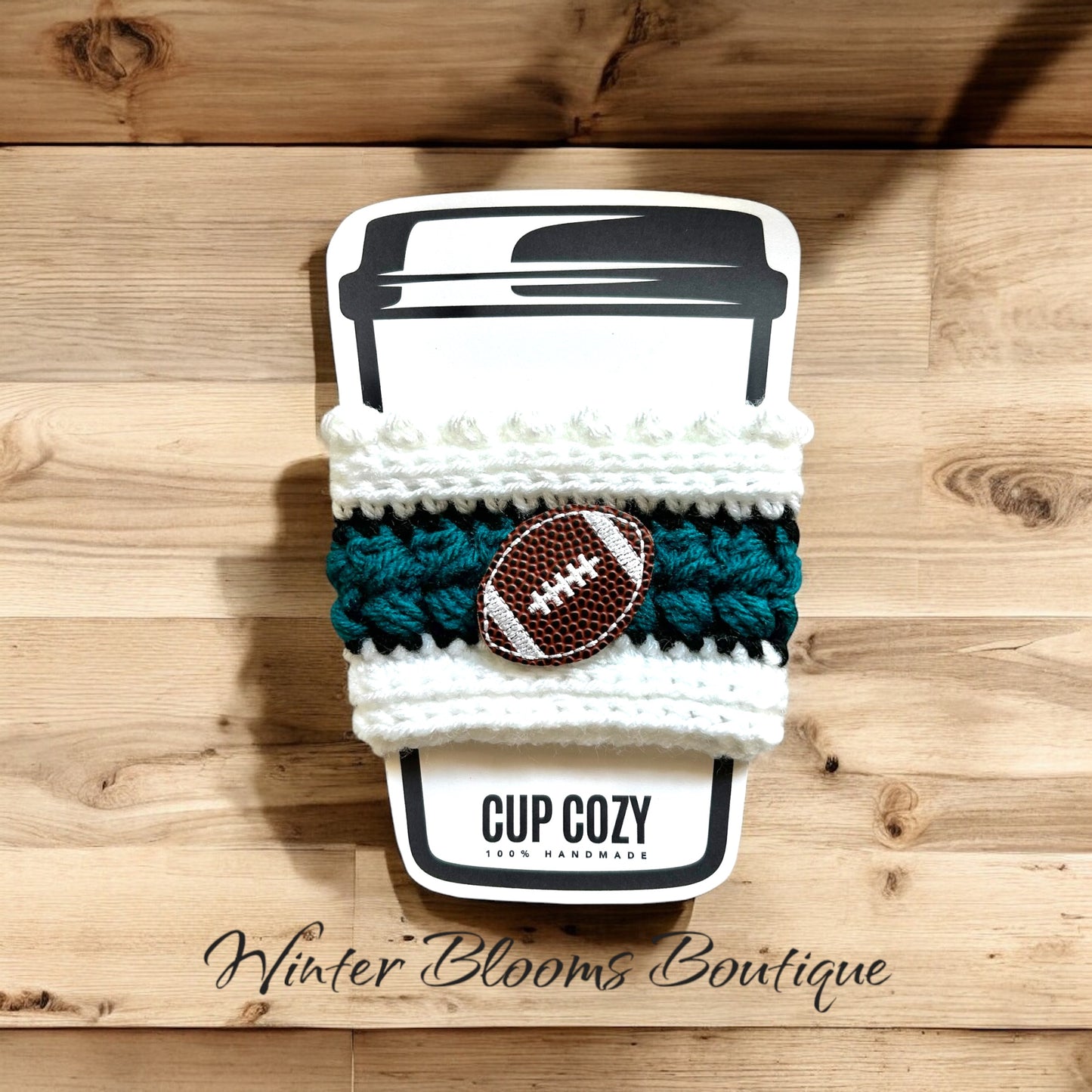 Philadelphia Football themed Drink Cozy Sleeve