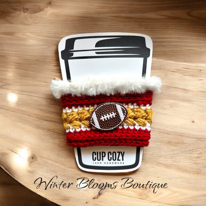 San Francisco Football themed Drink Cozy Sleeve