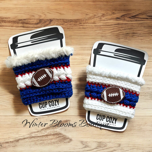 Buffalo Football themed Drink Cozy Sleeve