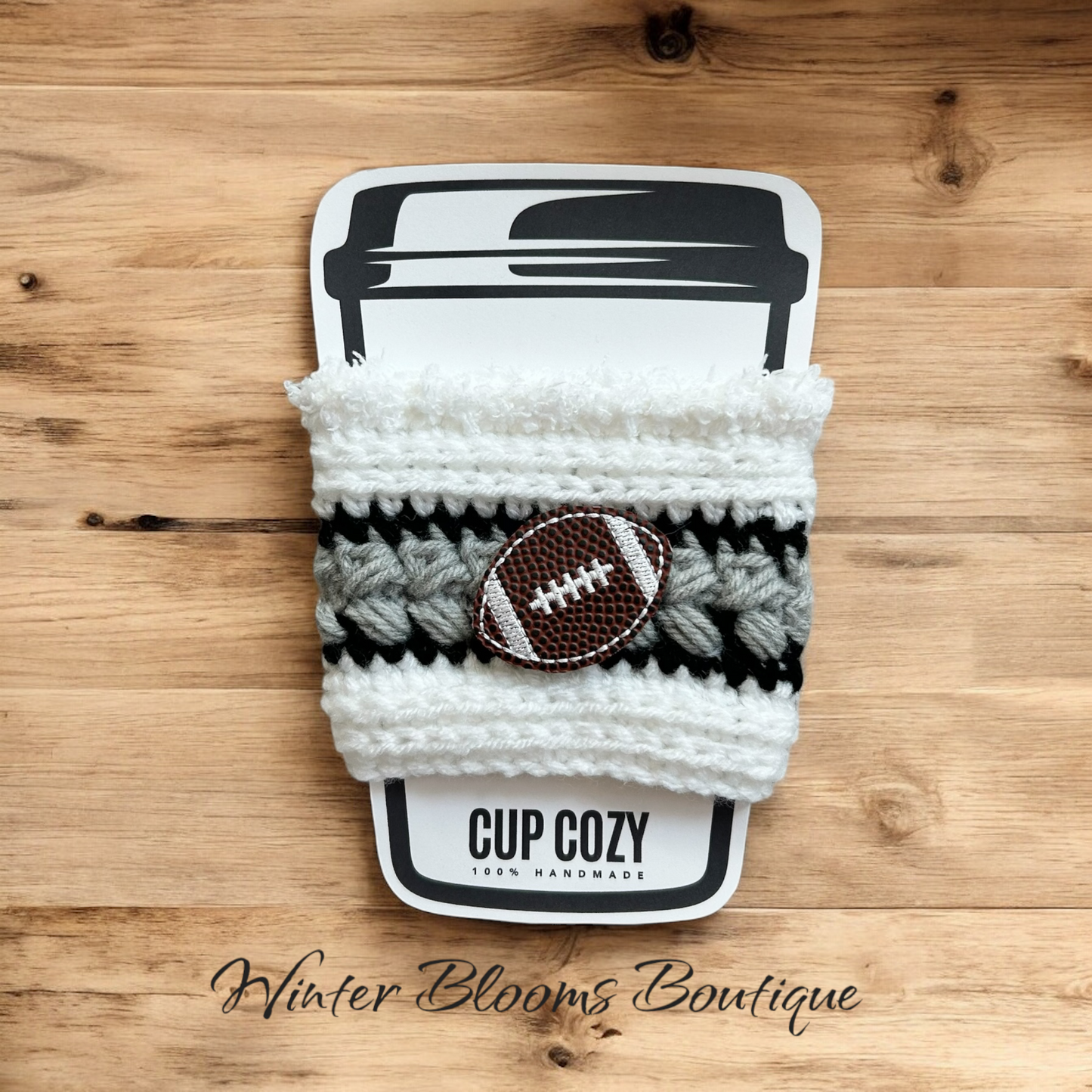 Las Vegas Football themed Drink Cozy Sleeve