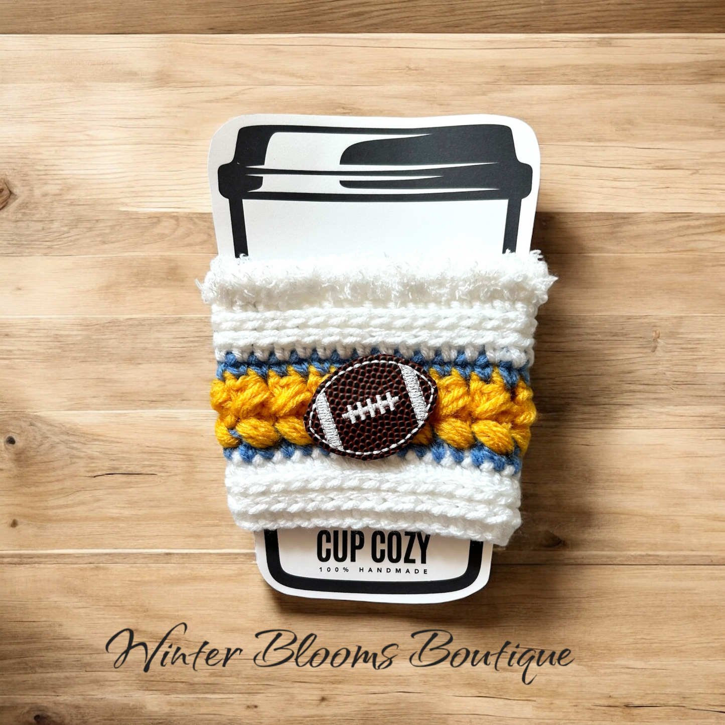 Los Angeles Football themed Drink Cozy Sleeve