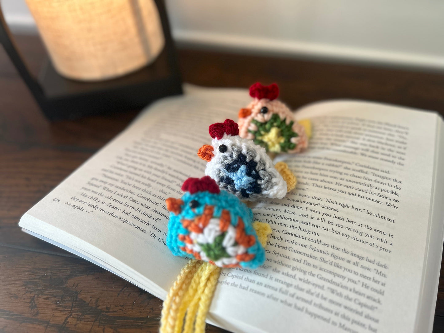 Bookmark Colorful Chicken