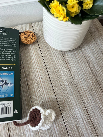 Bookmark Cookie and Drink in a Mug