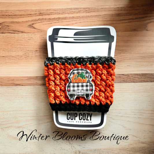 Harvest Truck themed Drink Cozy Sleeves