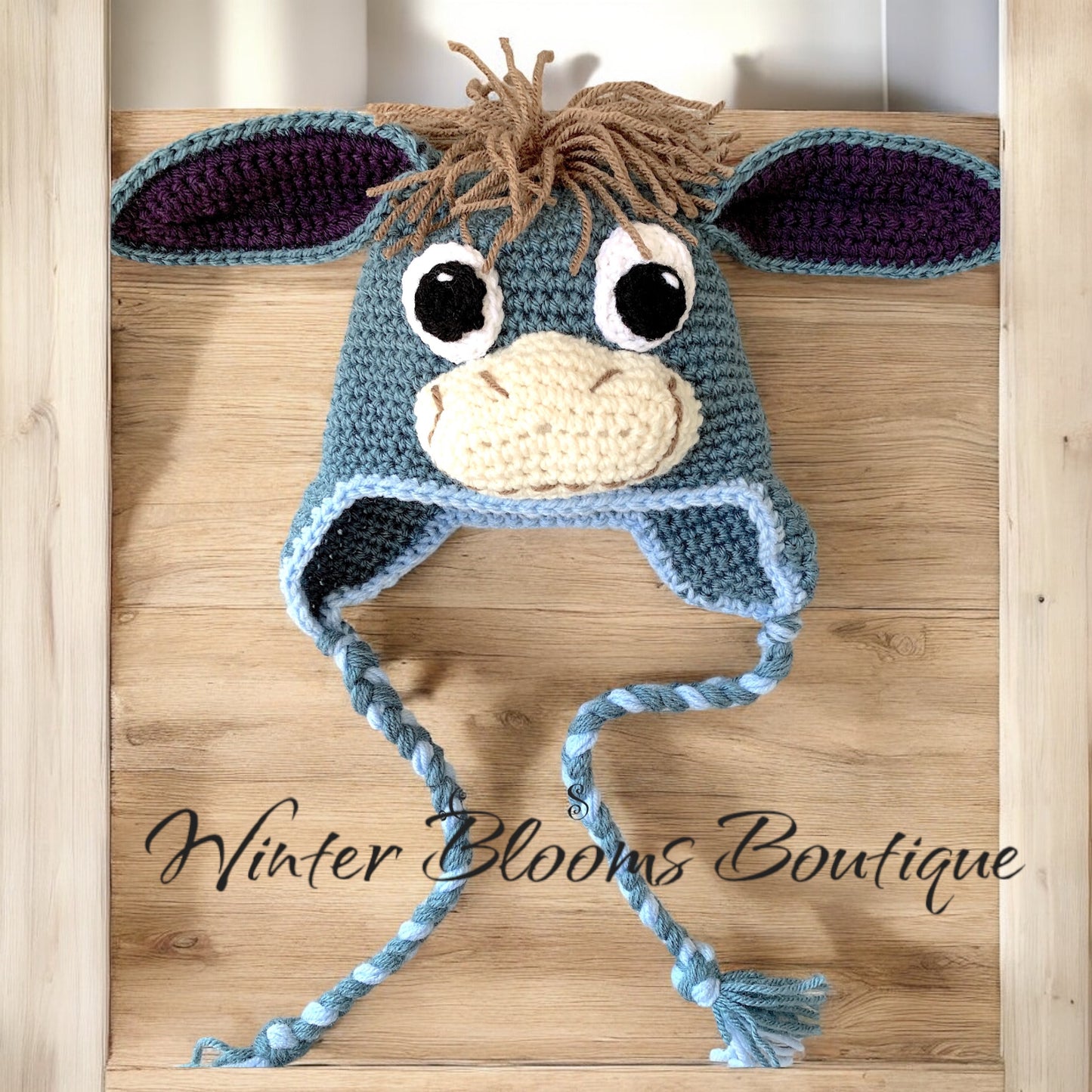 Donkey Hat in Blue