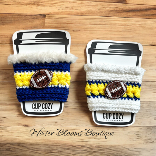 Los Angeles R@ms Football themed Drink Cozy Sleeve