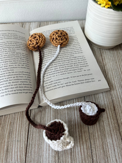 Bookmark Cookie and Drink in a Mug