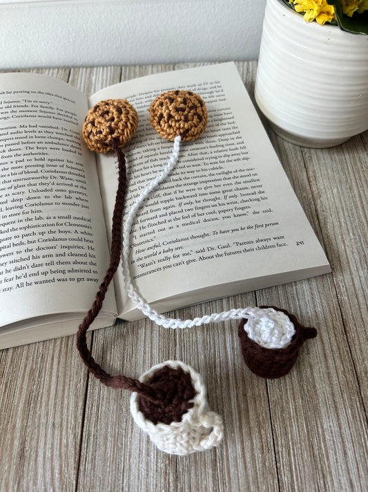 Bookmark Cookie and Drink in a Mug