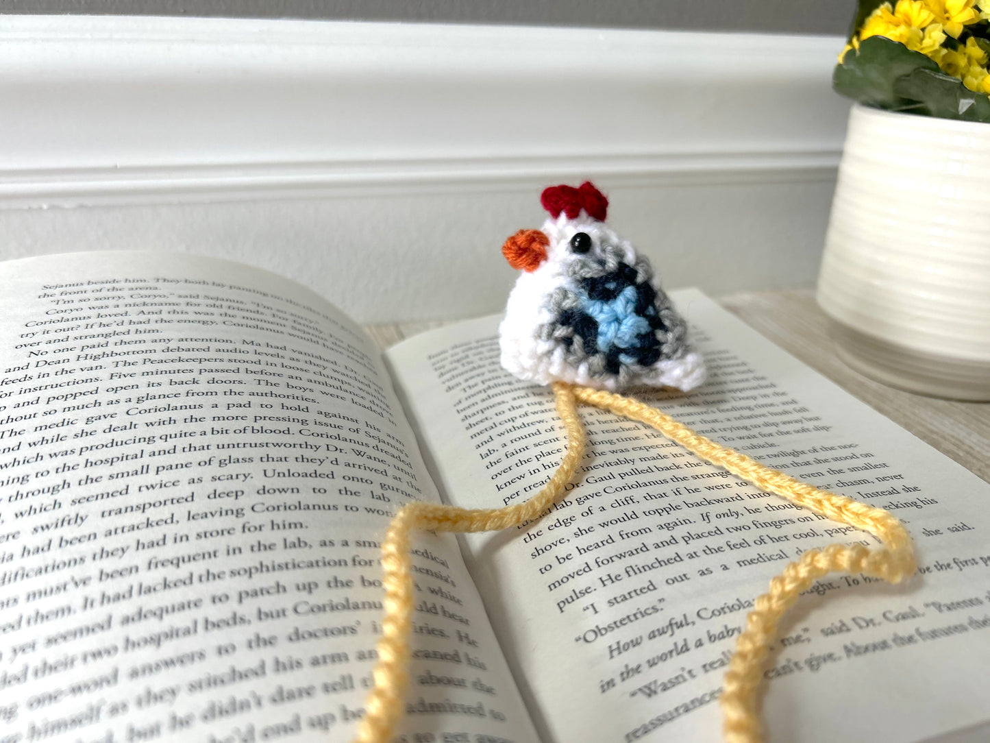 Bookmark Colorful Chicken